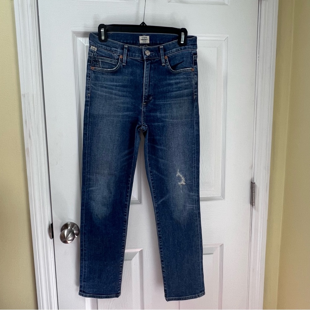 Citizens of Humanity Premium Vintage Cara High Rise Cigarette Ankle Jeans 27